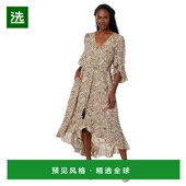 美国直邮 时尚 Tommy 女士 1h可退 修身 Bahama 连衣裙V领 优