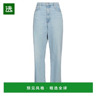 1h可退 香港直邮Frame Denim 女士 牛仔长裤 blue蓝色 舒适时尚