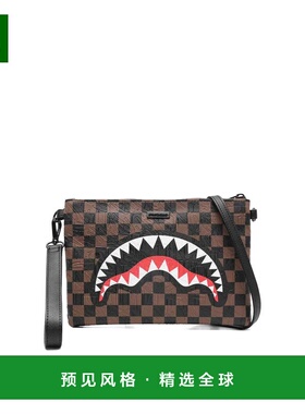 1h可退 香港直邮Sprayground 男士手拿包 910B8239NSZ SS2026 棕