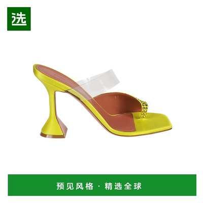 1h可退 香港直邮Amina Muaddi 女士 凉鞋 PALOMACRYSTALSLIPPERSA