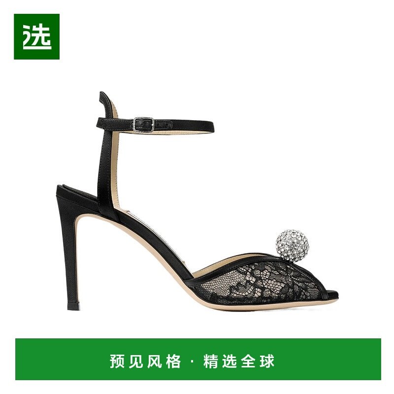 香港直邮Jimmy Choo Sacora 85 高跟凉鞋 SACORA85FNB000757