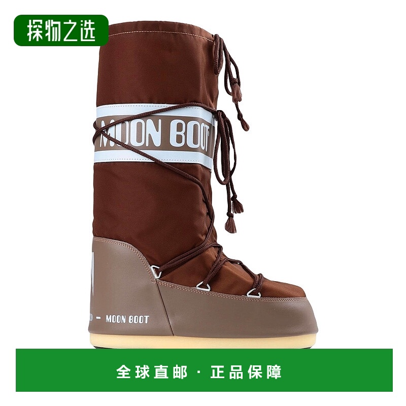 香港直邮moon boot 月亮靴 女士 靴子 brown棕色 舒适时尚