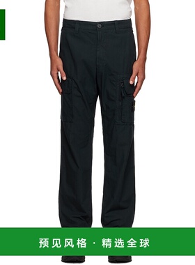 1h可退 香港直邮Stone Island 石头岛 男士 海军蓝 3100006 Canva