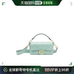 香港直邮Fendi Baguette中号翻盖单肩包 8BR600A72V