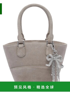 香港直邮SELF-PORTRAIT 女士手提包 314BGREY SS2026 灰色 Charm