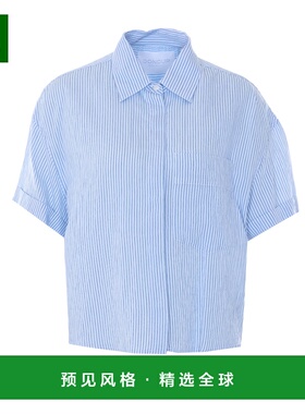 香港直邮DONDUP 女士衬衫 DC490EF0161D002806 SS2026 蓝色