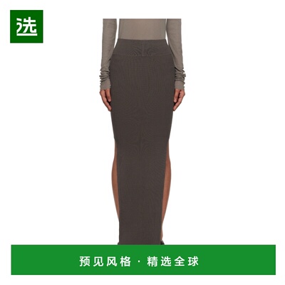 香港直邮RICK OWENS 女士半身裙 RP02E4619RIBVI78 AW2025