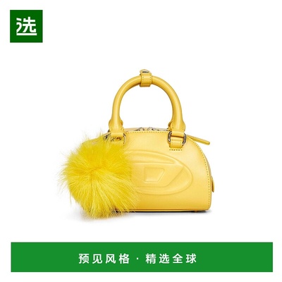 1h可退 香港直邮Diesel 迪赛 女士 1Dr 圓頂斜挎包 X10369P8655