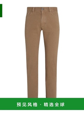 香港直邮Zegna 腰带环休闲裤 RUDI45A7CITYXN04003杰尼亚直筒裤