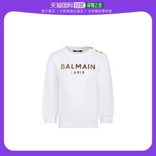 香港直邮Balmain BU4A30Z0001 卫衣 圆领长袖