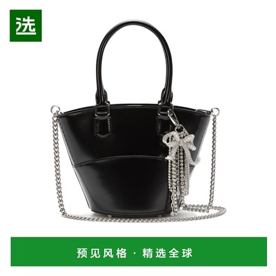 香港直邮SELF-PORTRAIT 女士单肩包 PF25314AB SS2025 黑色 皮革