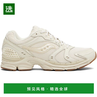 1h可退 香港直邮saucony 索康尼 男士 灰白色 & 米色 ProGrid Tri