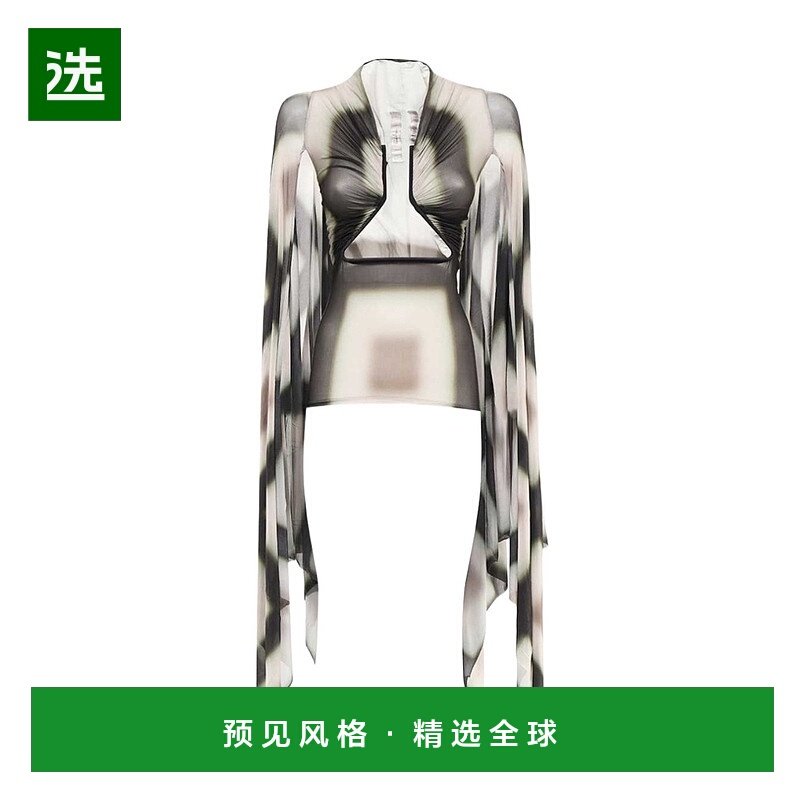 香港直邮Rick Owens 上衣罩衫长袖 RP01C5229BZP209P2