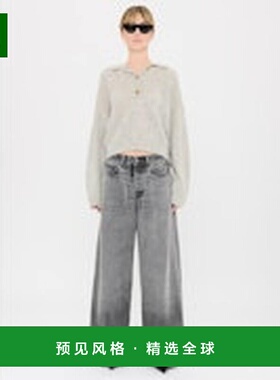 香港直邮HAIKURE 女士休闲裤 HEW03296DF119L0895 AW2025 灰色