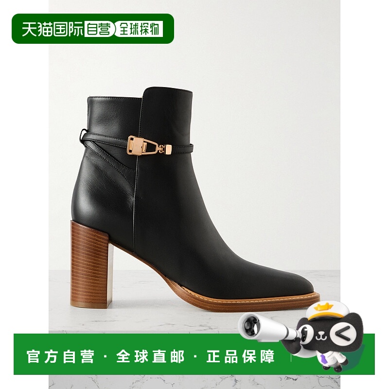 1h可退 香港直邮Gabriela Hearst 女士 Nina 皮质短靴 1258614SC0