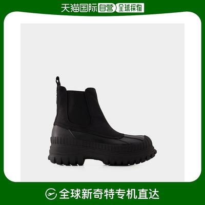 欧洲直邮GANNIOutdoor Chelsea Boots - Ganni - Rubber - Black