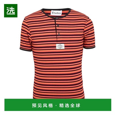 1h可退 【美国直邮】etudes 男士 上装T恤短袖时尚透气舒适百搭小