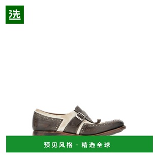 1h可退 香港直邮church s 女士 Two-tone Shanghai 皮质乐福鞋 DO
