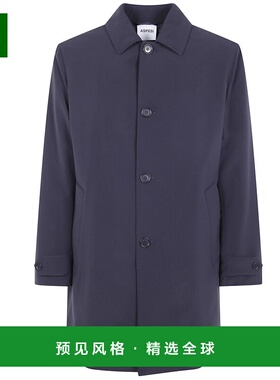 香港直邮ASPESI 男士衬衫 W5I3I28P50310101 AW2025 蓝色 长袖休