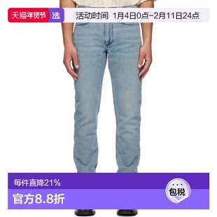 1h可退 香港直邮rag bone 瑞格布恩 男士 蓝色 Fit 2 Slim Fit 长