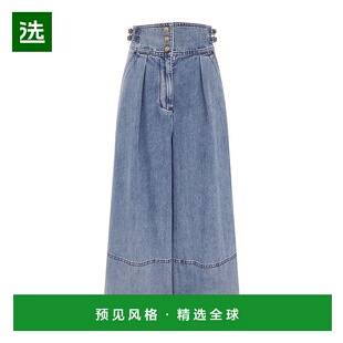 香港直邮Zimmermann Hypnotic 牛仔裙裤 4731PF25R喇叭裤