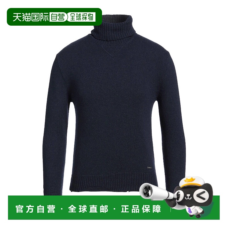 1h可退 香港直邮Dsquared2 二次方 男士 高领上衣 blue蓝色 舒适