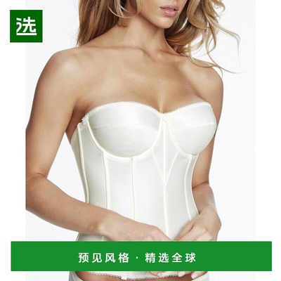 1h可退 【美国直邮】Dominique|Juliette 缎面紧身胸衣无肩带长款