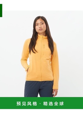 欧洲直邮Salomon萨洛蒙 ESSENTIAL LIGHTWARM系列女士黄色聚外套
