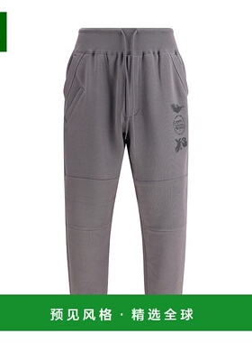 1h可退 香港直邮Y-3 男士 侧边印花运动裤 JZ0723GRANIT grey灰色