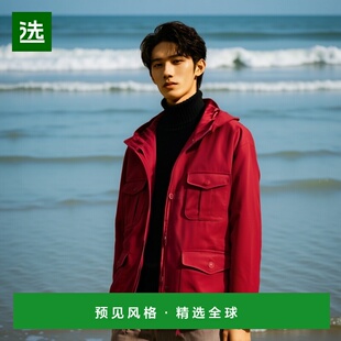 Garments 2023年冬季 SAS 男士 23F 红色夹克 韩国直邮Engineered