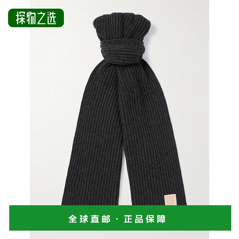 香港直邮LOEWE 罗意威 男士 徽标围巾 FSA8SS1X01