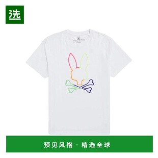 1h可退 【美国直邮】psycho bunny 男士 上装T恤潮流穿搭时尚透气