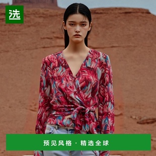 欧洲直邮BALMAIN DF1HU270SE04ODF真丝 女士衬衫