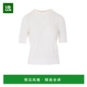 YANG 白色 女士针织衫 香港直邮LISA 2026070SJ SS2026 Nika Tee