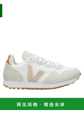 香港直邮VEJA 女士运动鞋 RRW1803156 SS2023 白色 徽标系带休闲