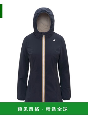 香港直邮K-WAY 女士户外风衣 K6128UWBBC AW2025 黑色