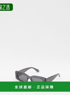 香港直邮Alaïa 女士 矩形太阳眼镜 AA0078S800 grey灰色 舒适时尚