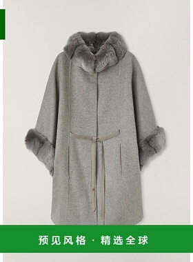 1h可退 欧洲直邮LORO PIANA 25秋冬 FAG3754_M570 女士 斗篷 Salz