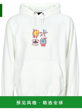 欧洲直邮Volcom 男士 EARTH TRIPPER PO 白色卫衣 帽衫