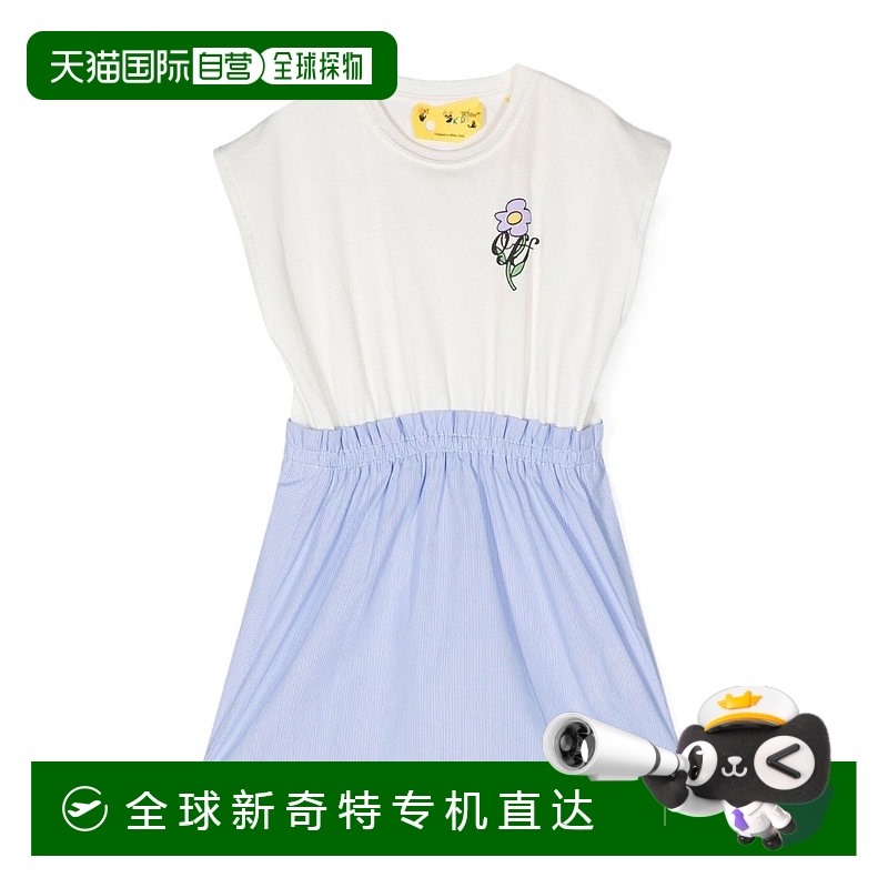 香港直邮Off-White 圆领连衣裙 OGDB037S23FAB001