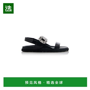 1h可退 香港直邮ROGER VIVIER 罗杰·维维亚 女士 Slidy Viv 水晶