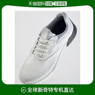 男女款 韩国直邮Ecco爱步高尔夫球鞋 白色平底日常百搭简约时尚 潮流