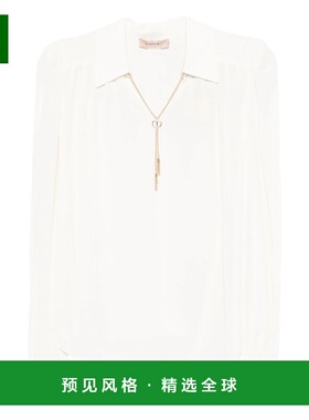 香港直邮TWIN SET 女士衬衫 252TP229100381 AW2025 白色 TOP