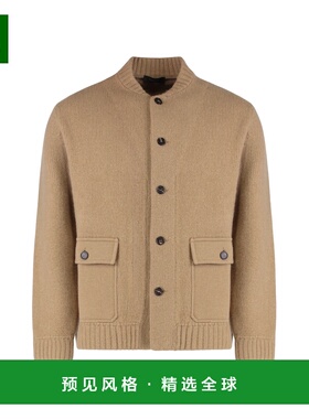 1h可退 香港直邮Slowear 男士 羊毛羊绒针织开衫 810261ZN240Z421