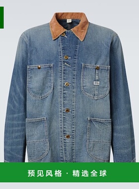 1h可退 香港直邮RRL 拉夫·劳伦RRL 男士 Stockton 灯芯绒饰边牛