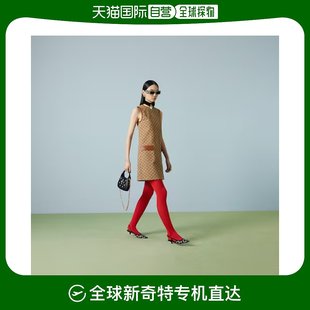 自营GUCCI GG帆布连衣裙 古驰 女士