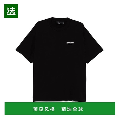 香港直邮Represent 男士T恤 OCM41114001 CO 黑色 T-Shirt Owners