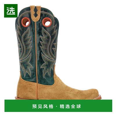 1h可退 【美国直邮】Durango PRCA系列粗糙真皮方头牛仔靴 男士时