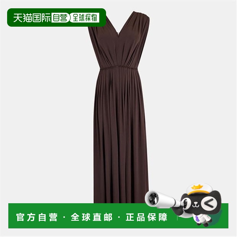 1h可退 香港直邮MaxMara 麦斯玛拉 女士 Walter 长款连衣裙