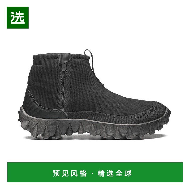 欧洲直邮Salomon萨洛蒙 SNOWCLOG MID系列男女通用黑色织物运